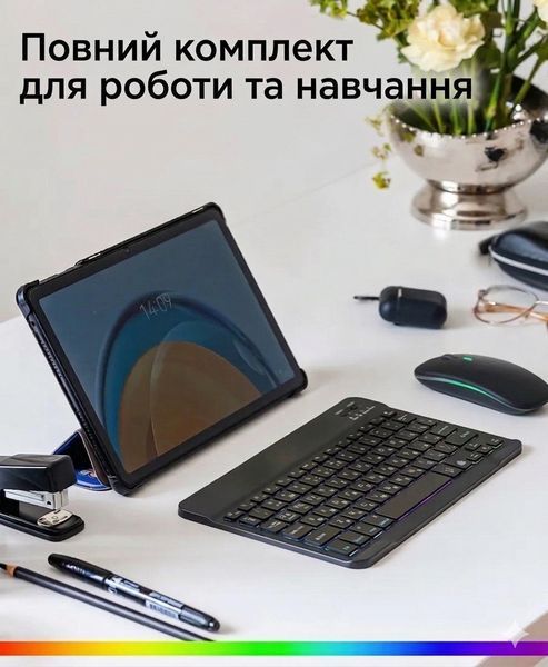 Клавіатура та миша &mdash; бездротові (Bluetooth) з підсвіткою Keyboard-xGame фото